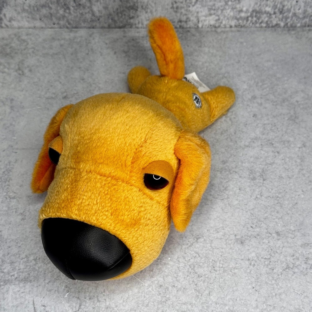 Artlist Collection The Dog Golden Retriever Plush Big Head Blue Collar 2003
